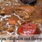 Stewed lentils with Thermomix