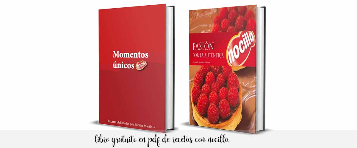 PDF books with recipes made with Nocilla