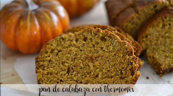 Pumpkin bread with thermomix