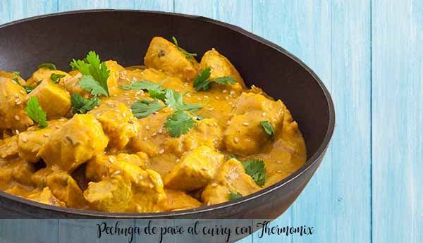 Turkey breast curry with Thermomix