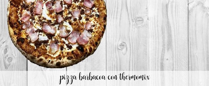 Thermomix barbecue pizza