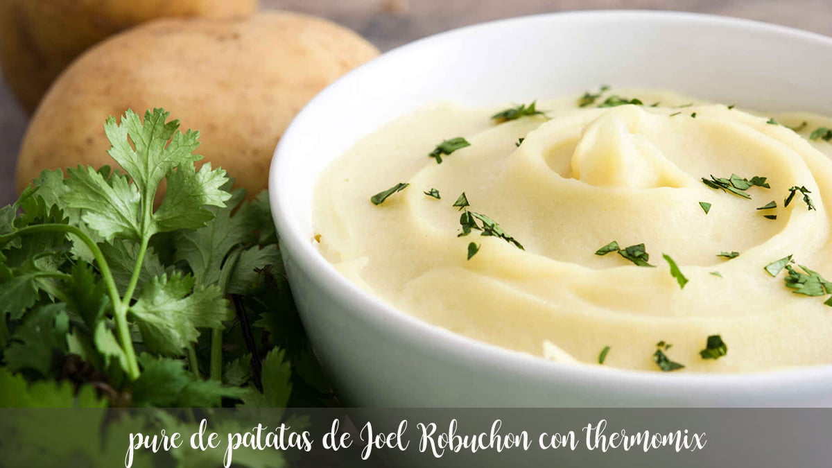 Joel Robuchon mashed potatoes with thermomix 