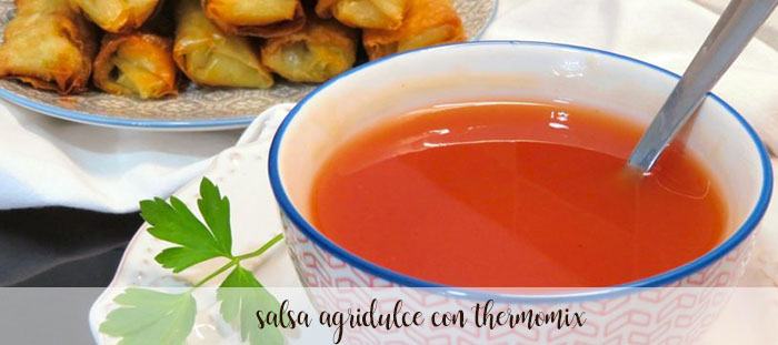 sweet and sour sauce with thermomix