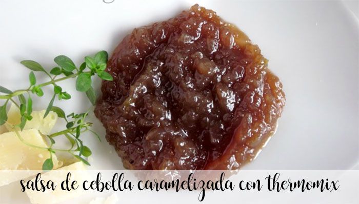 caramelized onion sauce with thermomix