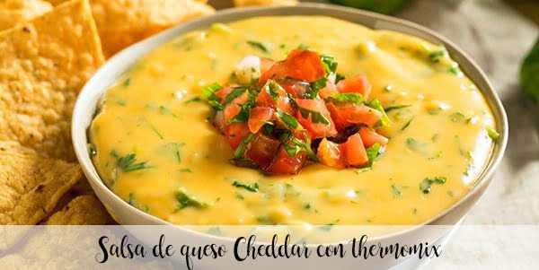 Cheddar cheese sauce with thermomix