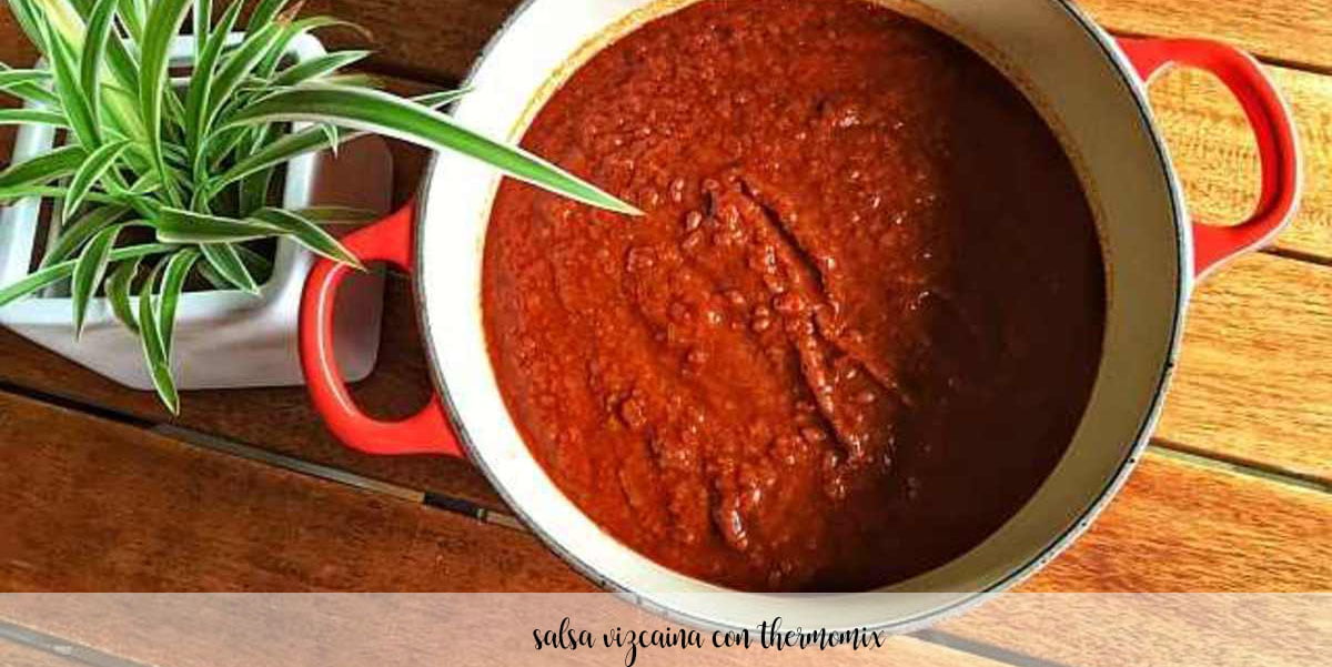 Biscayan sauce with thermomix