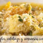 Romanescu, cauliflower and pumpkin soup with Thermomix