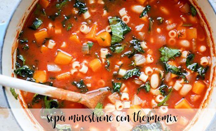 thermomix minestrone soup