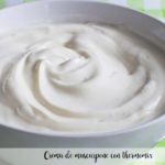 Mascarpone cream with thermomix