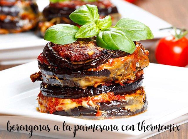 Aubergines parmesan with thermomix