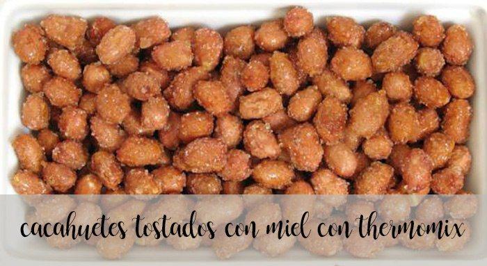 Roasted peanuts with honey with thermomix