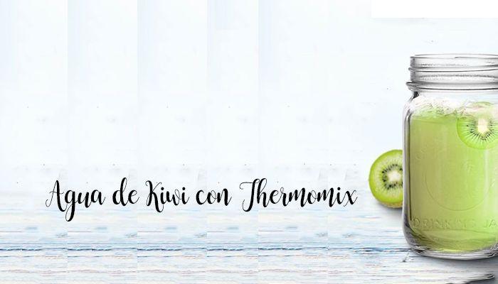 Kiwi water with Thermomix
