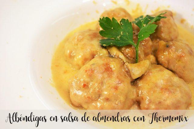 Meatballs in almond sauce with Thermomix