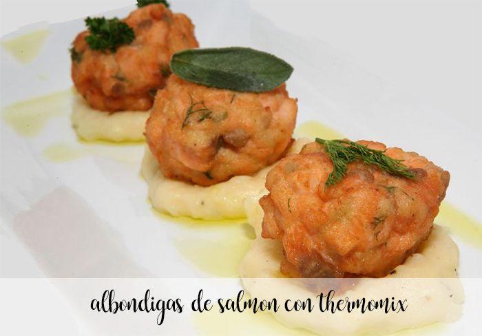 Salmon meatballs with thermomix