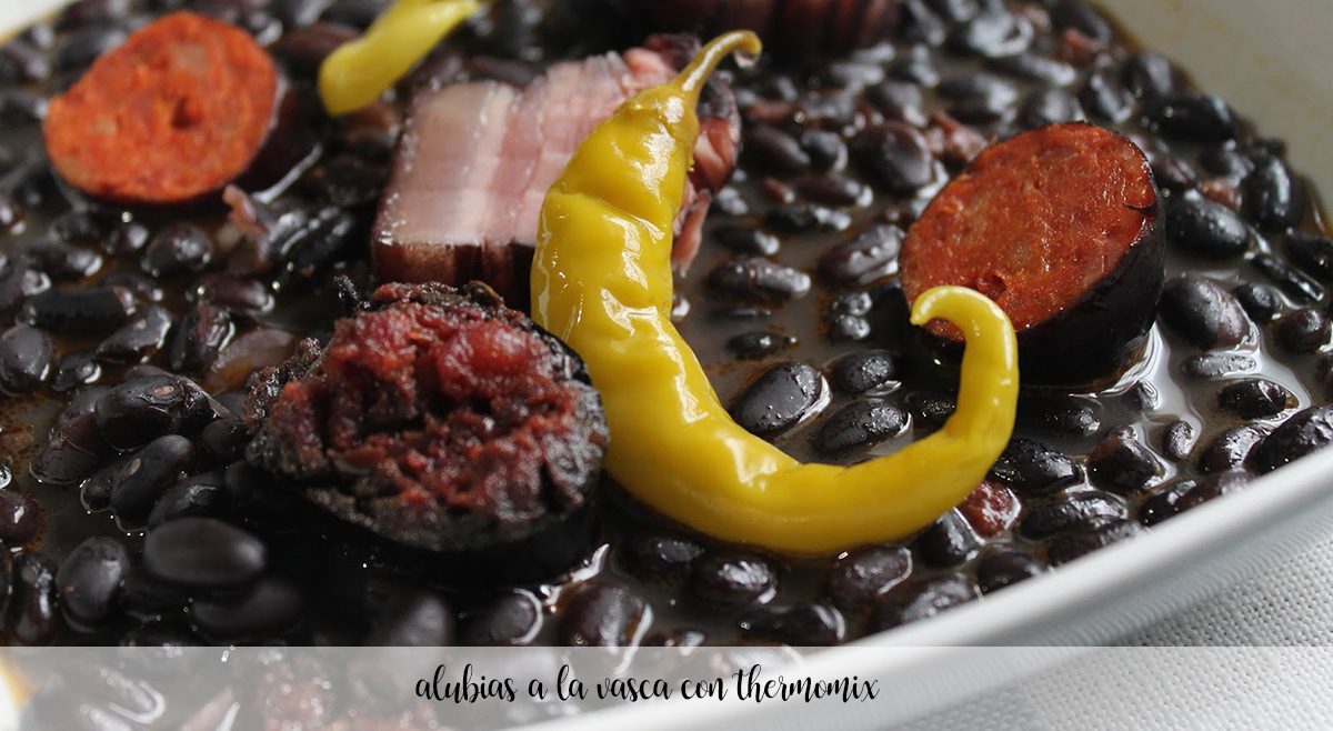 Basque beans with thermomix