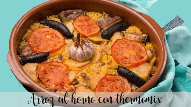 Baked rice with thermomix