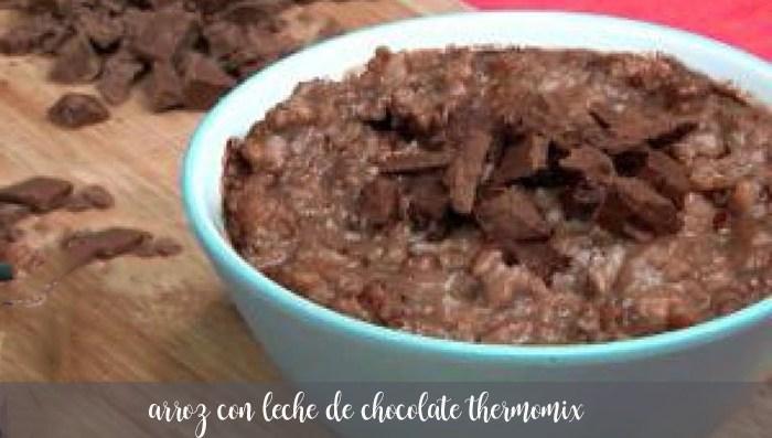 rice with thermomix chocolate milk