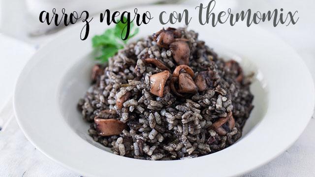 Black rice with thermomix
