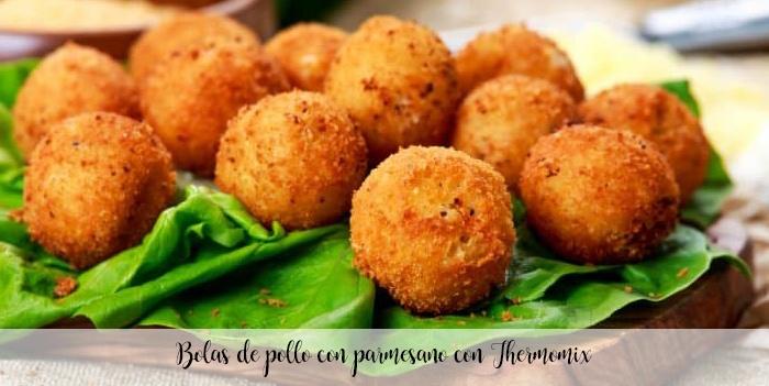 Chicken balls with Parmesan with Thermomix