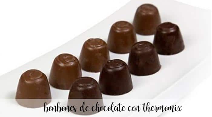 Chocolate bonbons with Thermomix