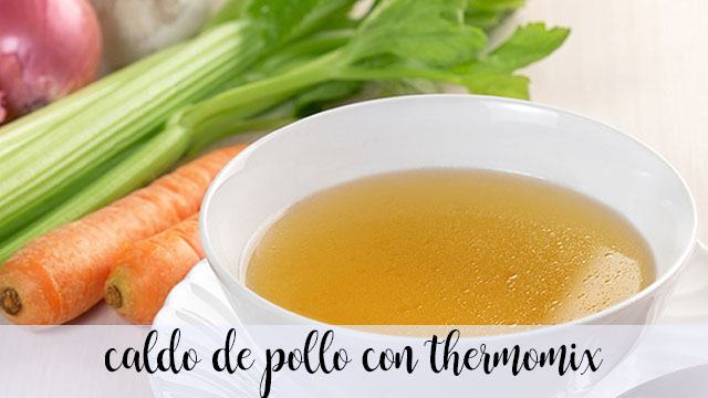 Chicken broth with thermomix