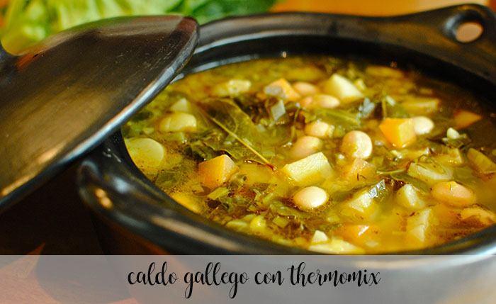 Galician broth with Thermomix