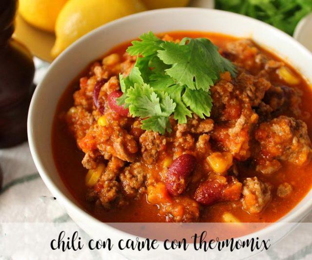 chili with meat with thermomix