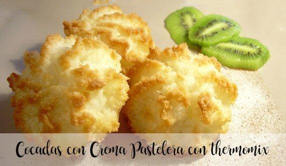 Cocadas with Pastry Cream with thermomix