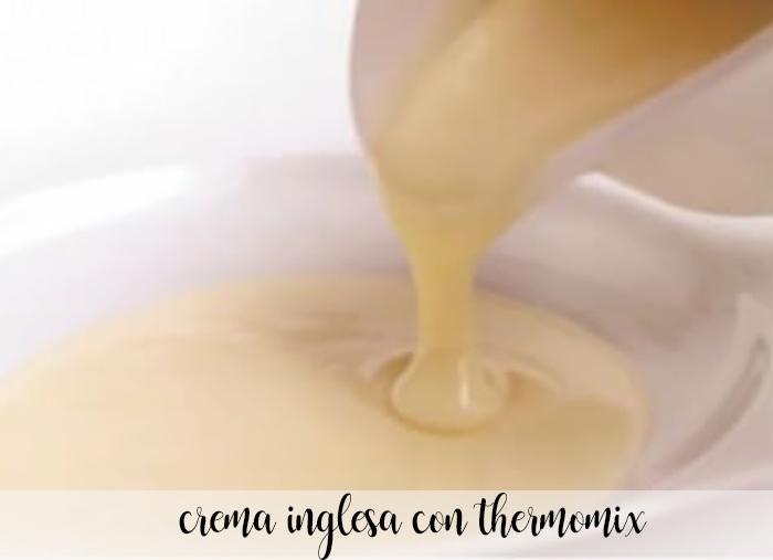 English cream with Thermomix