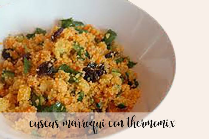 Moroccan couscous with the Thermomix