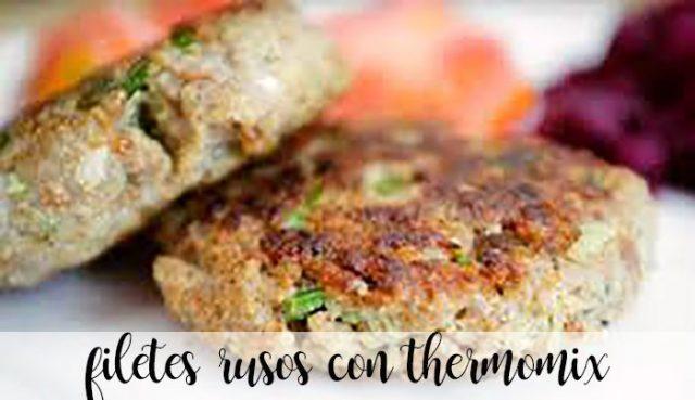 Russian steaks with thermomix