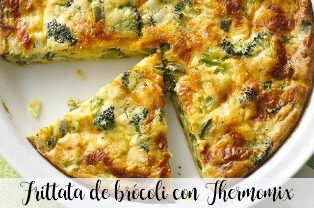 Broccoli frittata with Thermomix