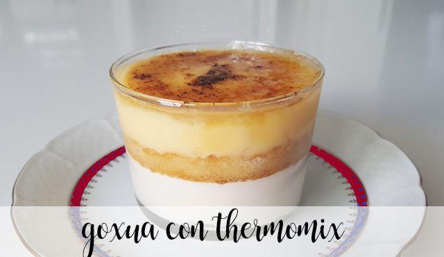 Goxua with thermomix