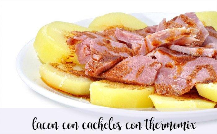 lacon with cachelos al varoma with thermomix