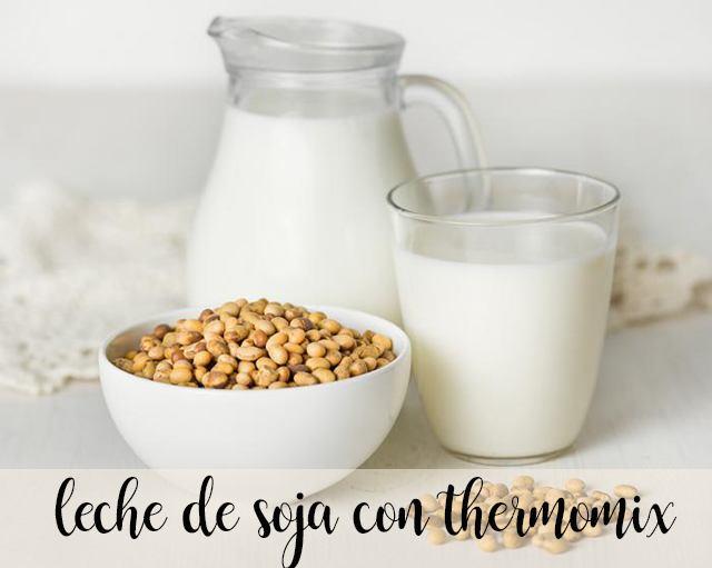 soy milk with thermomix