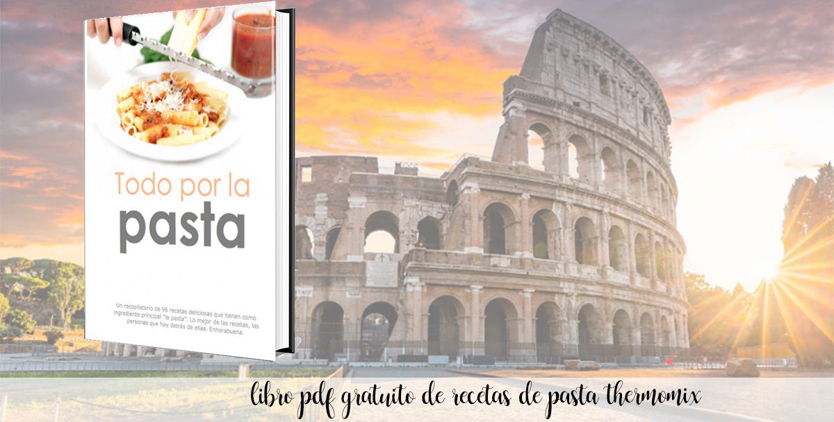 free PDF book of pasta recipes with thermomix