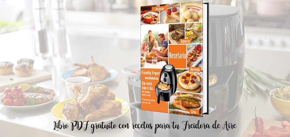 Free PDF book with recipes for your Air Fryer