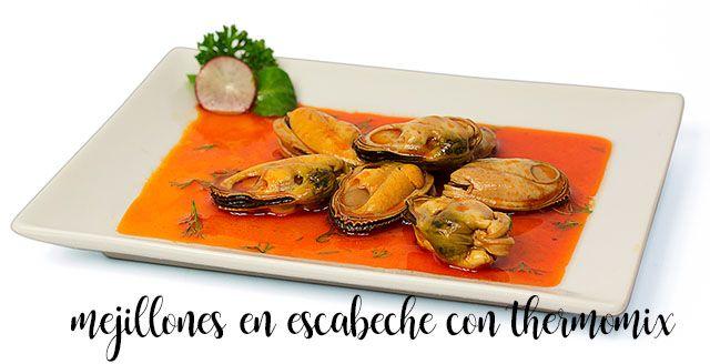 Pickled mussels with Thermomix