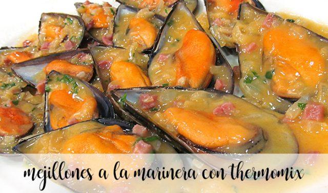 mussels marinara style with thermomix