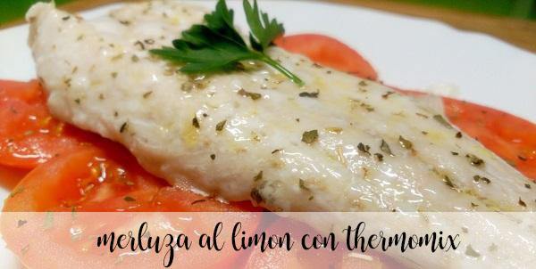 Hake with lemon in the Thermomix