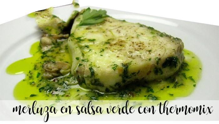 Hake in green sauce with thermomix