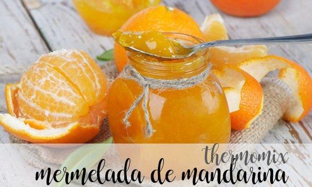 tangerine jam with thermomix