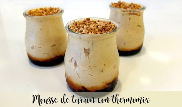 nougat mousse with thermomix