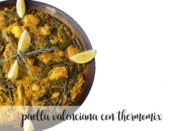 Valencian paella with Thermomix