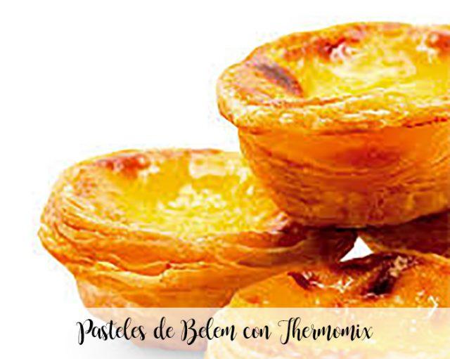 Belem cakes with Thermomix