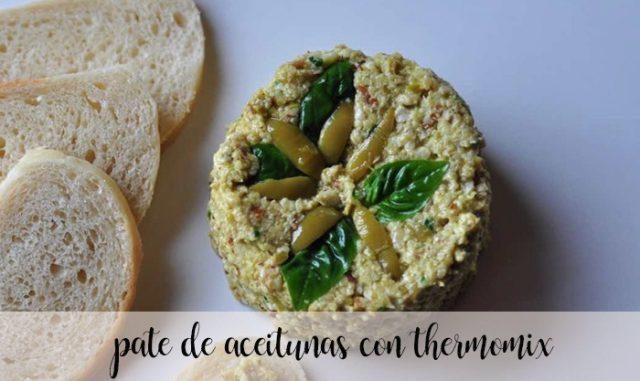 Olive pate with thermomix