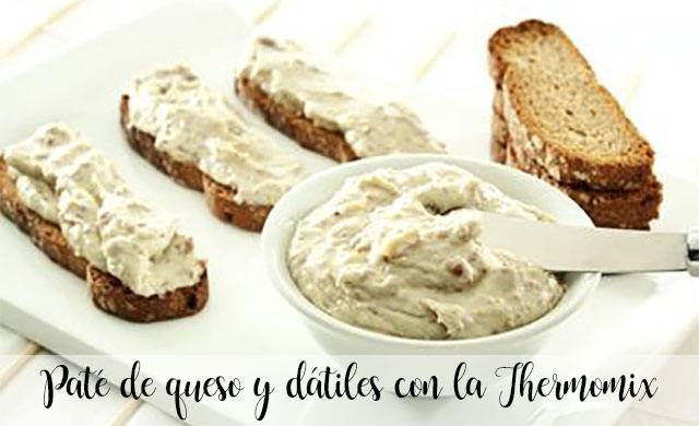 Cheese and dates pate with the Thermomix