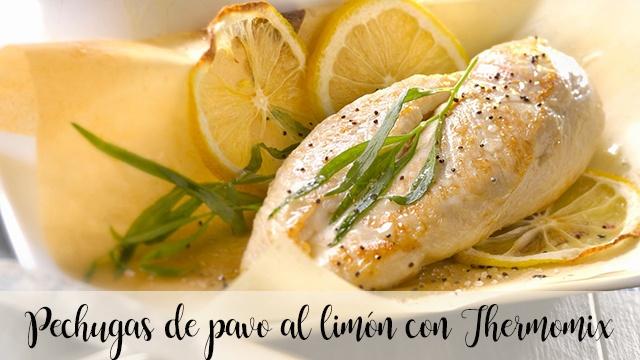 Lemon turkey breasts with Thermomix
