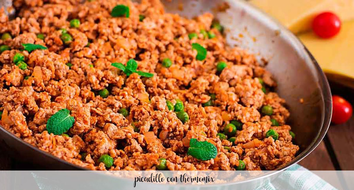 Picadillo with thermomix