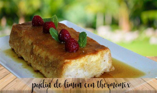 Lemon pudding with thermomix